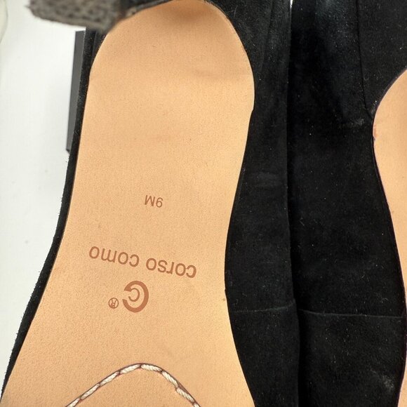 7 Slip On Round Toe Stiletto Heel Shoes - Picture 4 of 6